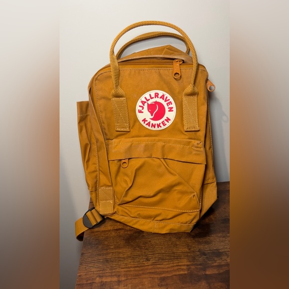 Handbags - Fjallraven Kånken mini Tan Backpack